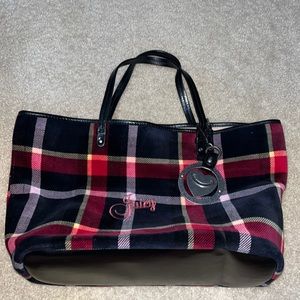 Plaid Juicy Couture Tote